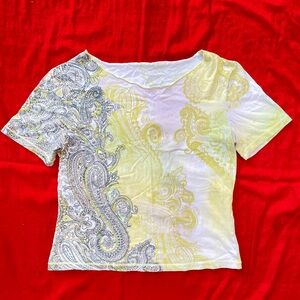 Unique mandala cotton top